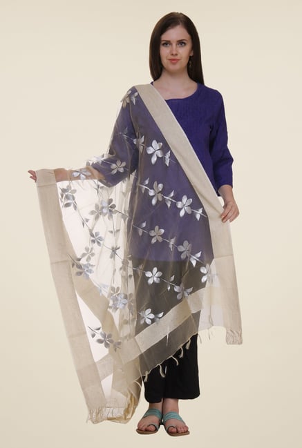 Shree Beige Polyester Dupatta Shree Beige Polyester Dupatta