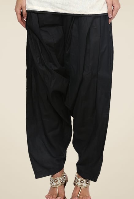 Shree Black Cotton Patiala Salwar Shree Black Cotton Patiala Salwar