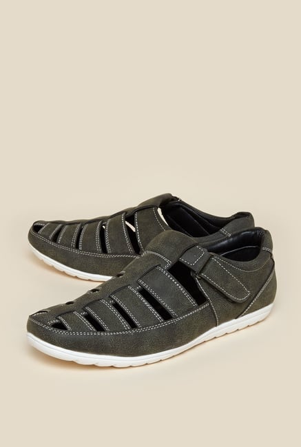 Zudio Olive Fisherman Sandals Zudio Olive Fisherman Sandals