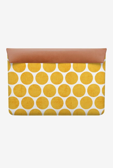 DailyObjects Yellow Dots MacBook Pro 15 Envelope Sleeve DailyObjects Yellow Dots MacBook Pro 15 Envelope Sleeve