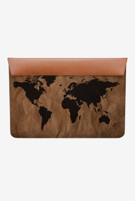 DailyObjects World Map MacBook Pro 15 Envelope Sleeve DailyObjects World Map MacBook Pro 15 Envelope Sleeve