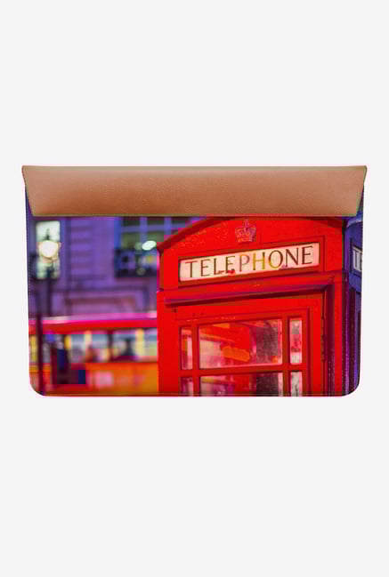 DailyObjects Telephone Box MacBook 12 Envelope Sleeve DailyObjects Telephone Box MacBook 12 Envelope Sleeve