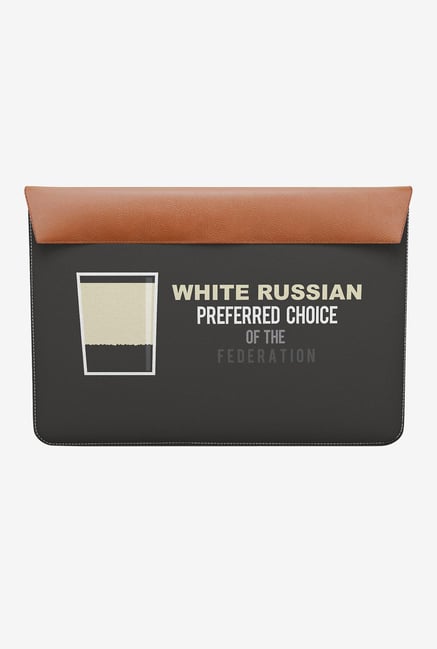 DailyObjects White Russian MacBook Pro 13 Envelope Sleeve DailyObjects White Russian MacBook Pro 13 Envelope Sleeve