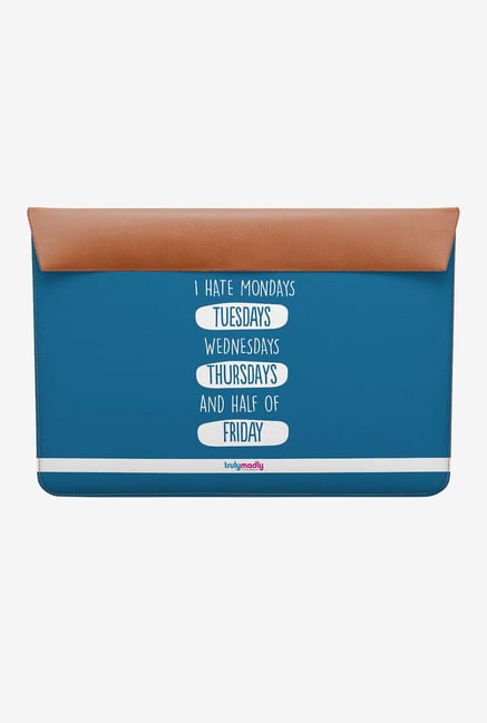 DailyObjects Weekday Hate MacBook 12 Envelope Sleeve DailyObjects Weekday Hate MacBook 12 Envelope Sleeve