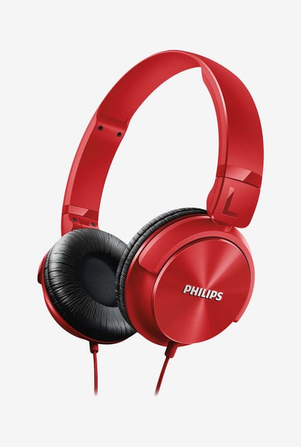Philips SHL3095 On The Ear Headphones (Red) Philips SHL3095 On The Ear Headphones (Red)