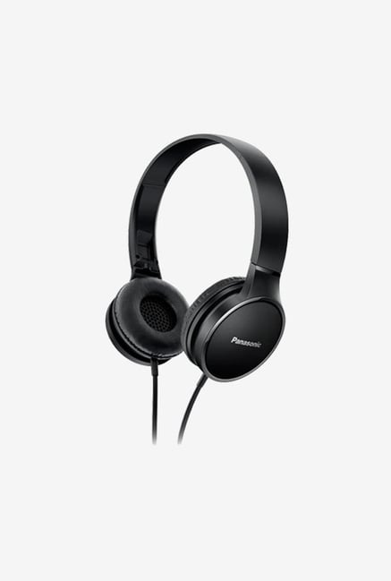 Panasonic RP-HF300 On The Ear Headphones (Black) Panasonic RP-HF300 On The Ear Headphones (Black)