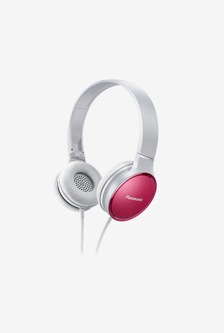 Panasonic RP-HF300 On The Ear Headphones (Pink) Panasonic RP-HF300 On The Ear Headphones (Pink)