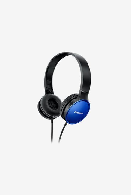 Panasonic RP-HF300 On The Ear Headphones (Blue) Panasonic RP-HF300 On The Ear Headphones (Blue)