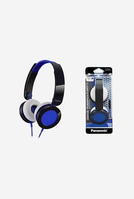 Panasonic RP-HXS200ME On The Ear Headphones (Blue) Panasonic RP-HXS200ME On The Ear Headphones (Blue)