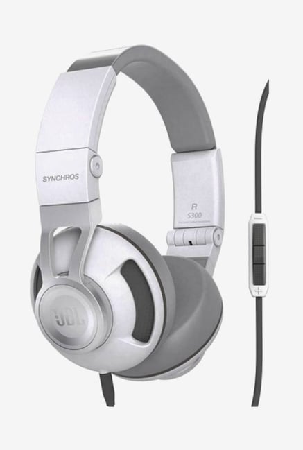 JBL Synchros S300a On The Ear Headphones (Silver) JBL Synchros S300a On The Ear Headphones (Silver)
