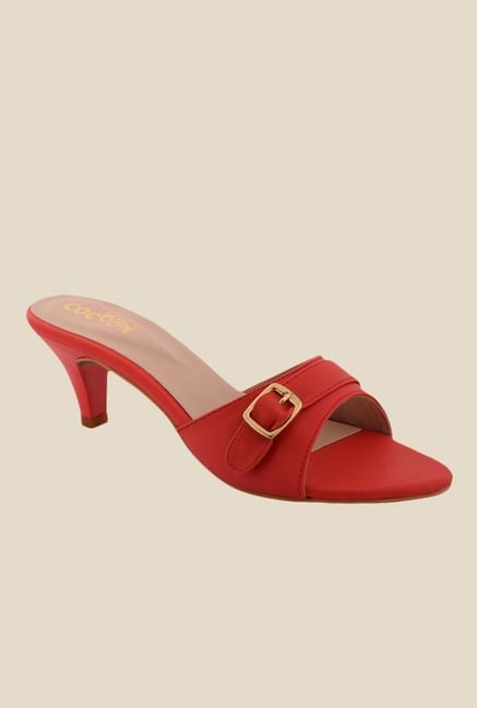Cocoon Red Casual Sandals Cocoon Red Casual Sandals