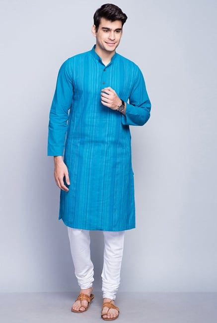 Fabindia White Solid Regular Fit Churidar Fabindia White Solid Regular Fit Churidar