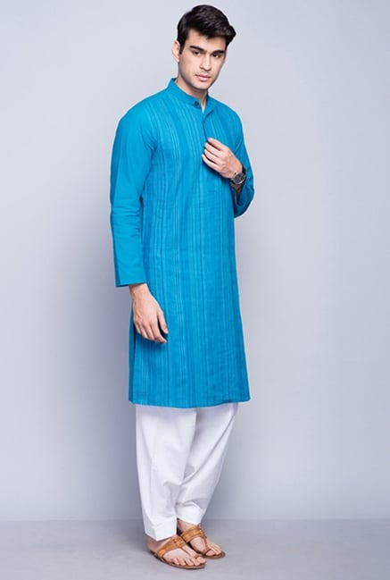 Fabindia White Solid Salwar Fabindia White Solid Salwar