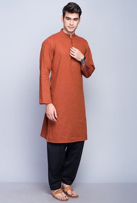 Fabindia Black Solid Salwar Fabindia Black Solid Salwar