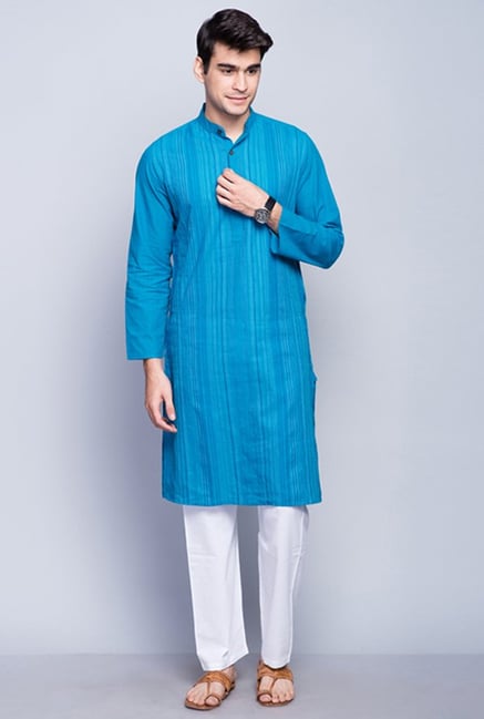 Fabindia White Solid Regular Fit Pyjama Fabindia White Solid Regular Fit Pyjama