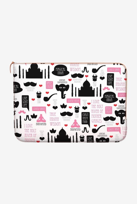 DailyObjects India Icons MacBook Pro 13 Zippered Sleeve DailyObjects India Icons MacBook Pro 13 Zippered Sleeve