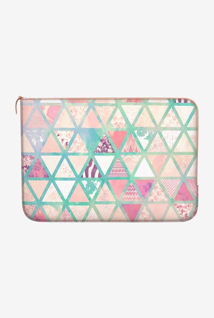 DailyObjects Triangles Patch MacBook 12 Zippered Sleeve DailyObjects Triangles Patch MacBook 12 Zippered Sleeve