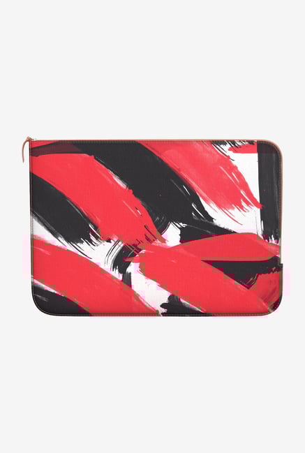 DailyObjects Abstract Black MacBook Pro 13 Zippered Sleeve DailyObjects Abstract Black MacBook Pro 13 Zippered Sleeve