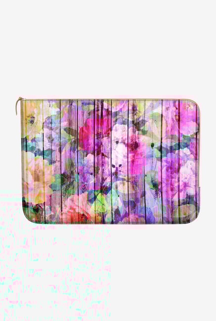 DailyObjects Floral Purple MacBook Air 13 Zippered Sleeve DailyObjects Floral Purple MacBook Air 13 Zippered Sleeve