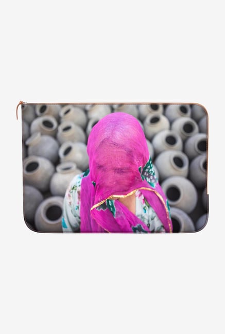 DailyObjects Gold on Fuschia MacBook Air 13 Zippered Sleeve DailyObjects Gold on Fuschia MacBook Air 13 Zippered Sleeve