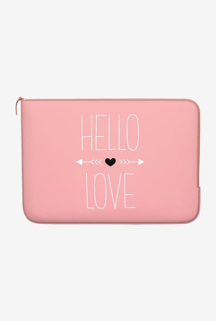 DailyObjects Hello Love MacBook Air 11 Zippered Sleeve DailyObjects Hello Love MacBook Air 11 Zippered Sleeve