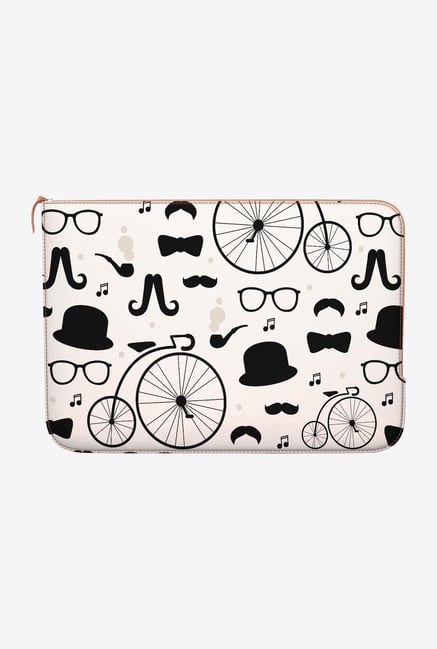 DailyObjects Hipster Icons MacBook Air 11 Zippered Sleeve DailyObjects Hipster Icons MacBook Air 11 Zippered Sleeve