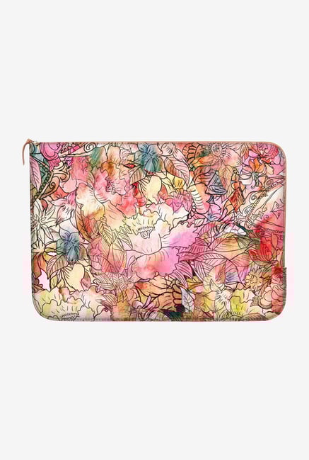 DailyObjects Colorful Floral MacBook Air 13 Zippered Sleeve DailyObjects Colorful Floral MacBook Air 13 Zippered Sleeve
