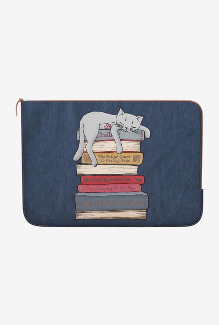 DailyObjects Chill Like Cat MacBook Air 11 Zippered Sleeve DailyObjects Chill Like Cat MacBook Air 11 Zippered Sleeve