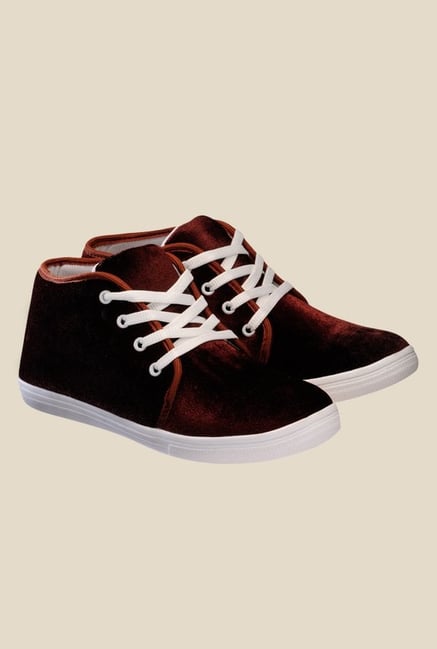 Nell Brown & White Sneakers Nell Brown & White Sneakers