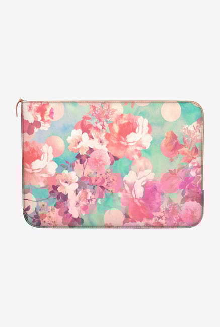 DailyObjects Floral Polka MacBook Pro 13 Zippered Sleeve DailyObjects Floral Polka MacBook Pro 13 Zippered Sleeve