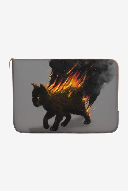 DailyObjects Cat On Fire MacBook Pro 13 Zippered Sleeve DailyObjects Cat On Fire MacBook Pro 13 Zippered Sleeve