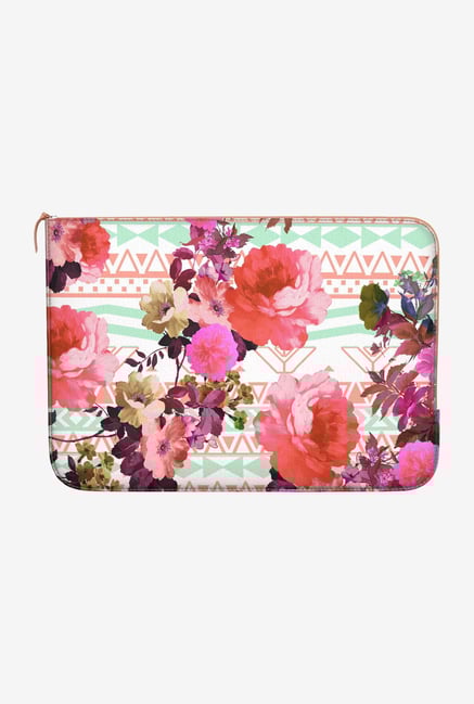 DailyObjects Flower Tribe MacBook Pro 15 Zippered Sleeve DailyObjects Flower Tribe MacBook Pro 15 Zippered Sleeve