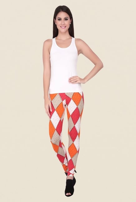Soie Multicolor Checks Leggings Soie Multicolor Checks Leggings