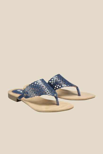 Nell Navy Thong Sandals Nell Navy Thong Sandals