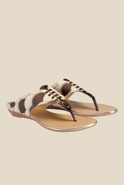 Nell Black Thong Sandals Nell Black Thong Sandals