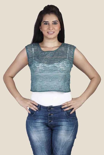 Soie Green Lace Top Soie Green Lace Top