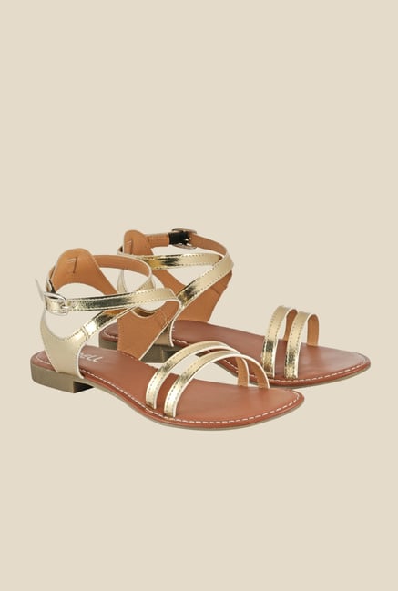 Nell Golden Back Strap Sandals Nell Golden Back Strap Sandals