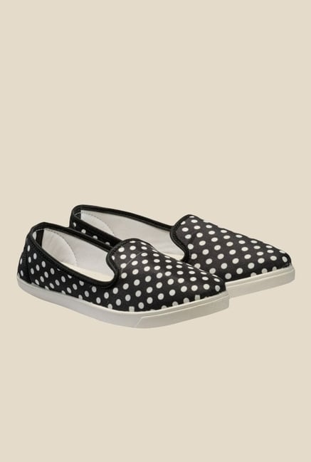 Nell Black & White Loafers Nell Black & White Loafers