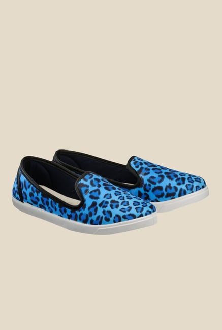 Nell Blue & Black Loafers Nell Blue & Black Loafers