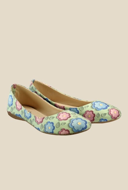 Nell Green & Pink Flat Ballets Nell Green & Pink Flat Ballets