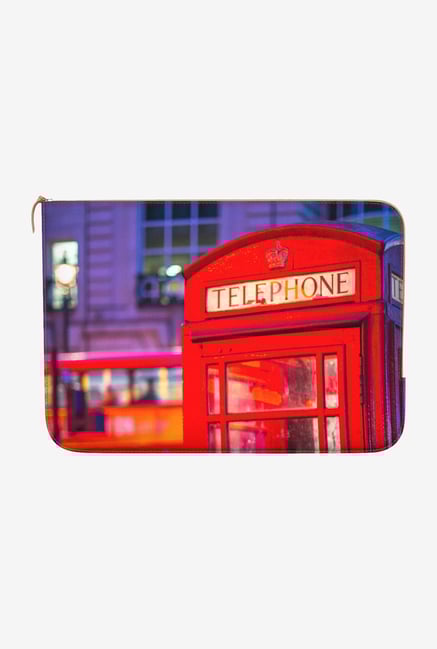 DailyObjects Telephone Box MacBook Pro 13 Zippered Sleeve DailyObjects Telephone Box MacBook Pro 13 Zippered Sleeve