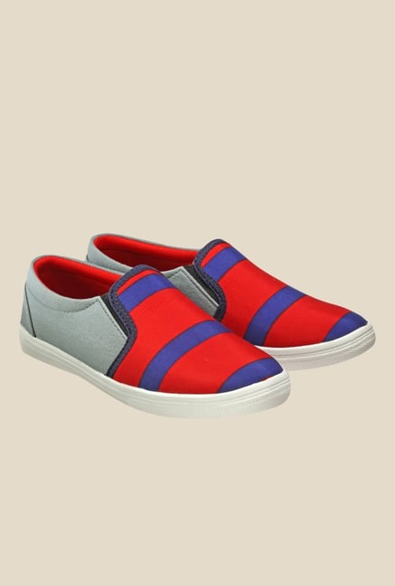 Nell Red & Blue Plimsolls Nell Red & Blue Plimsolls