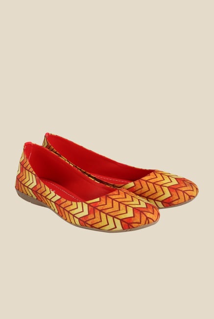 Nell Yellow & Orange Flat Ballets Nell Yellow & Orange Flat Ballets