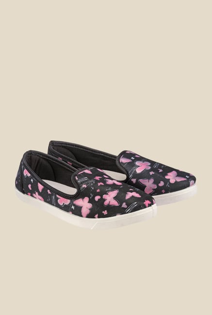 Nell Black & Purple Loafers Nell Black & Purple Loafers