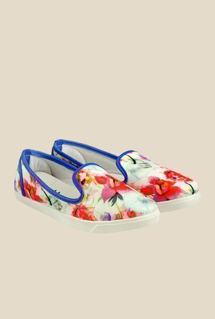 Nell White & Pink Loafers Nell White & Pink Loafers