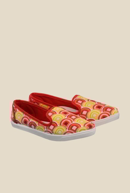 Nell Yellow & Red Loafers Nell Yellow & Red Loafers