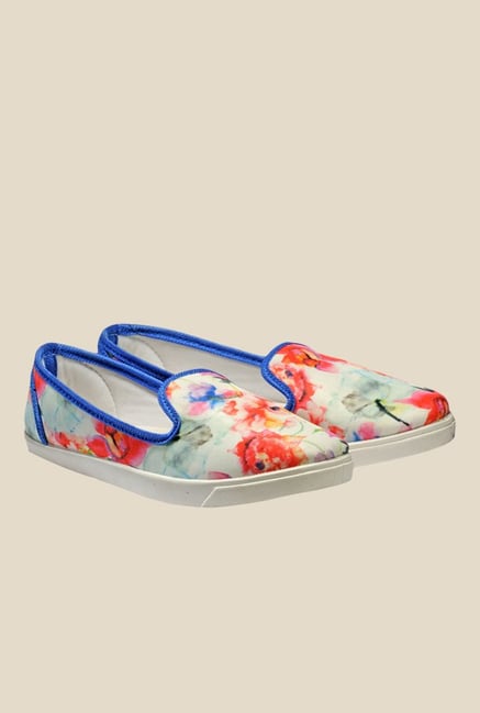 Nell White & Pink Loafers Nell White & Pink Loafers