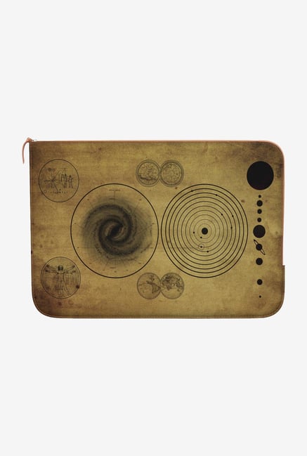 DailyObjects Ancient Map MacBook Pro 13 Zippered Sleeve DailyObjects Ancient Map MacBook Pro 13 Zippered Sleeve
