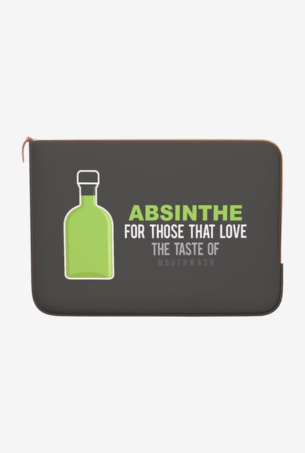 DailyObjects Absinthe MacBook Pro 15 Zippered Sleeve DailyObjects Absinthe MacBook Pro 15 Zippered Sleeve