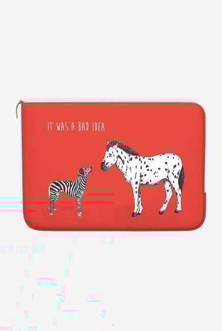DailyObjects Bad Idea MacBook Air 13 Zippered Sleeve DailyObjects Bad Idea MacBook Air 13 Zippered Sleeve